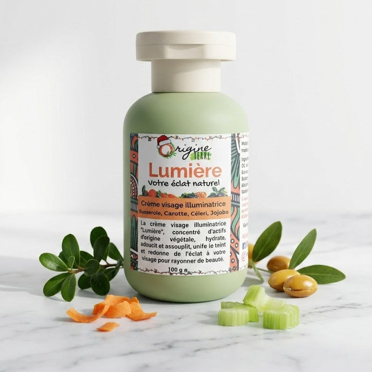 Crème Visage Lumière - Origine et Terre